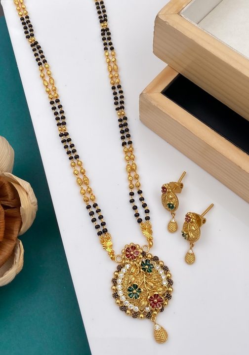 Impressive Gold Plated Mangalsutra