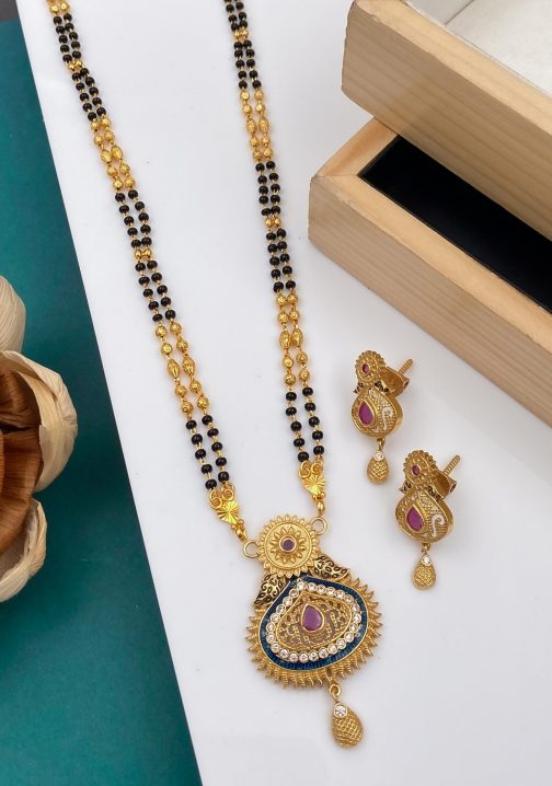 Wonderfully Designed Brass Mangalsutra