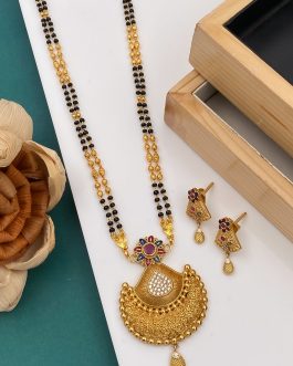 Mangalsutra With Diamond Chain For Women