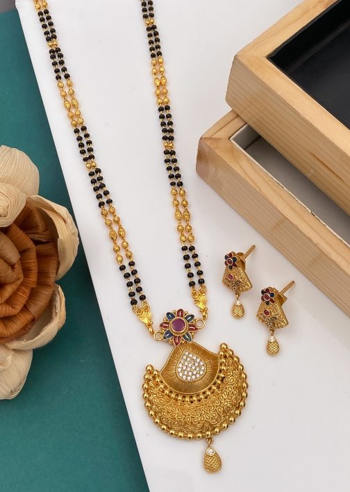 Mangalsutra With Diamond Chain For Women
