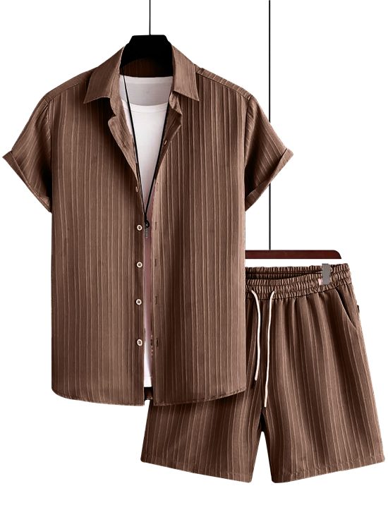 Brown Men Night Suit