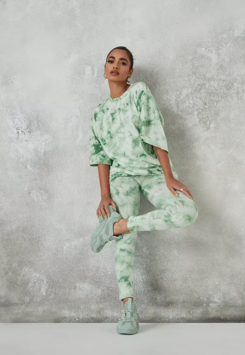 Green Yoga Track Pant
