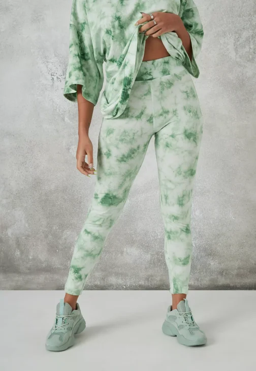 Green Yoga Track Pant