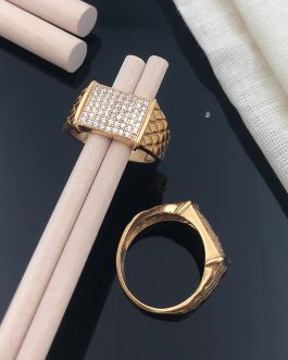 Square Toran Ring Diamonds For Men