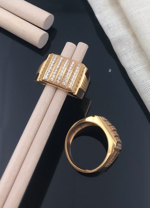 New Five Line Ring Diamondss For Men