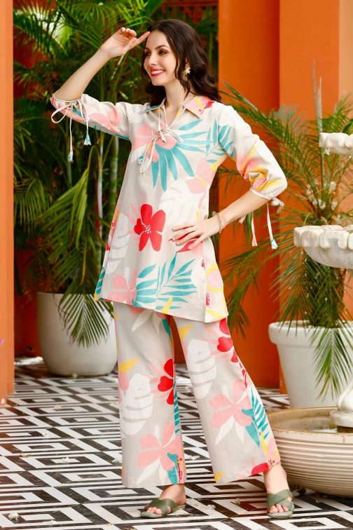Printed Loungewear Set