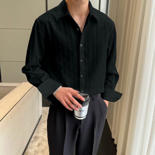 Black Men's Shirt