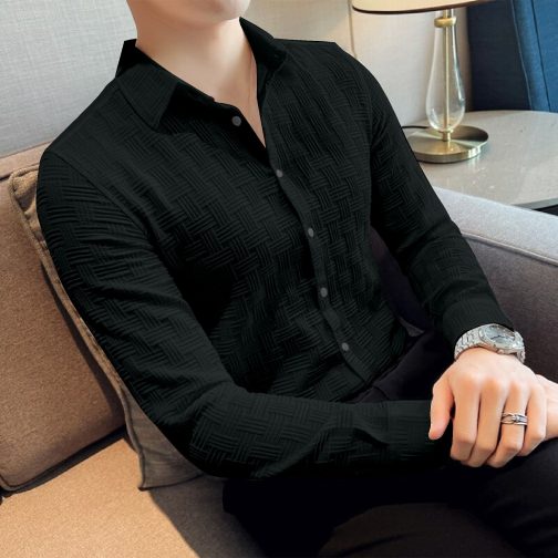 Black Men's Shirt