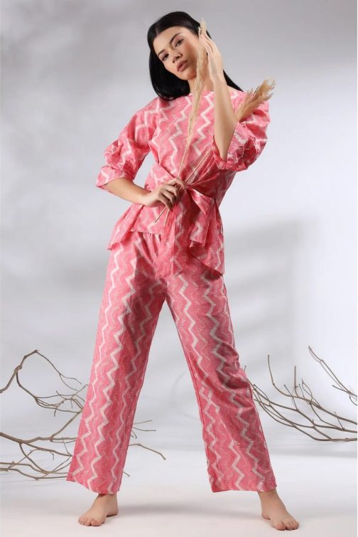 Peach Co-ord Set