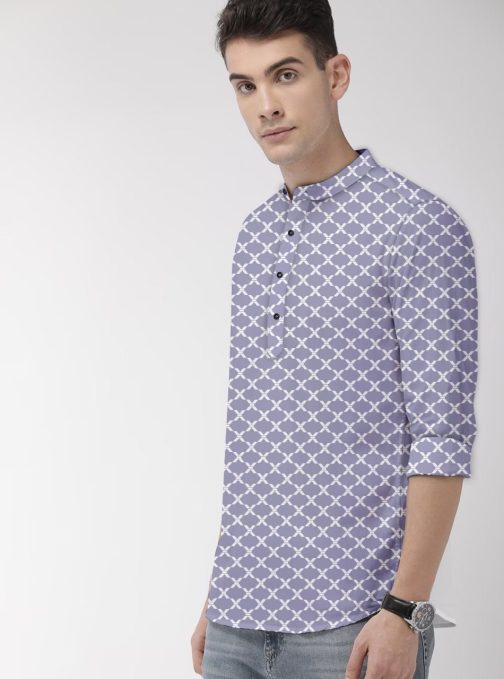 Sky Blue Short Shirt