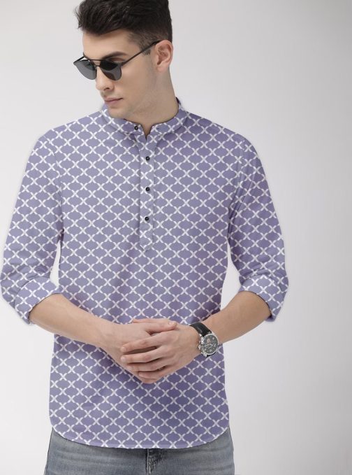 Sky Blue Short Shirt
