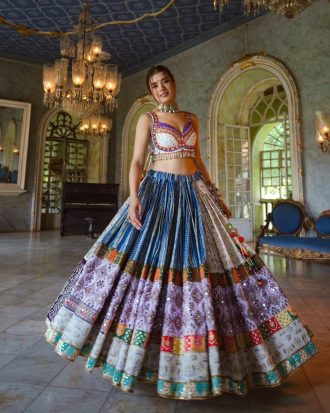 Silk Latest Lehenga Choli