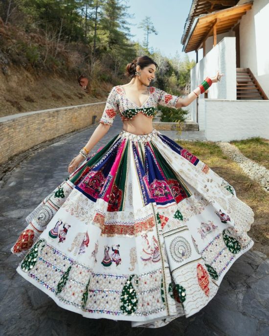 Designer Navratri Lehenga Choli Set