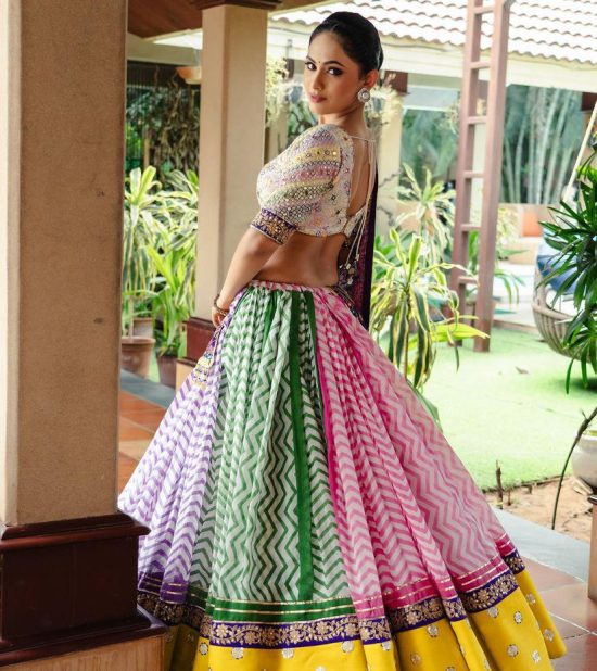 Mirror Work Lehenga Choli