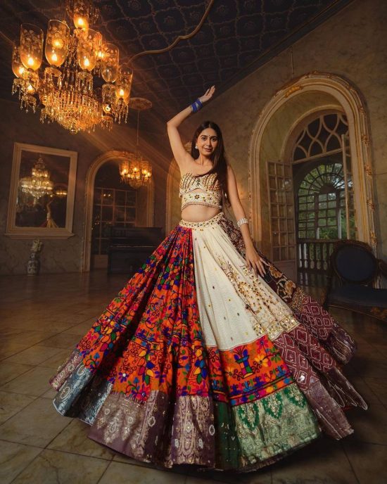 Kinjal Dave Navratri Lehenga Choli