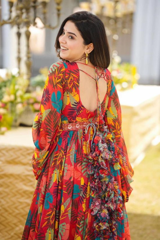 Floral Multicolor Maxi Dress