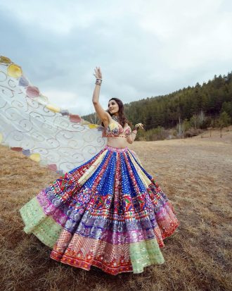 Stunning Designer Navratri Lehenga