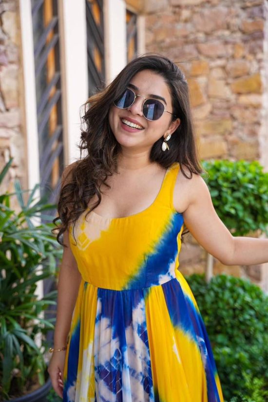 Tie-Dye Maxi Dress