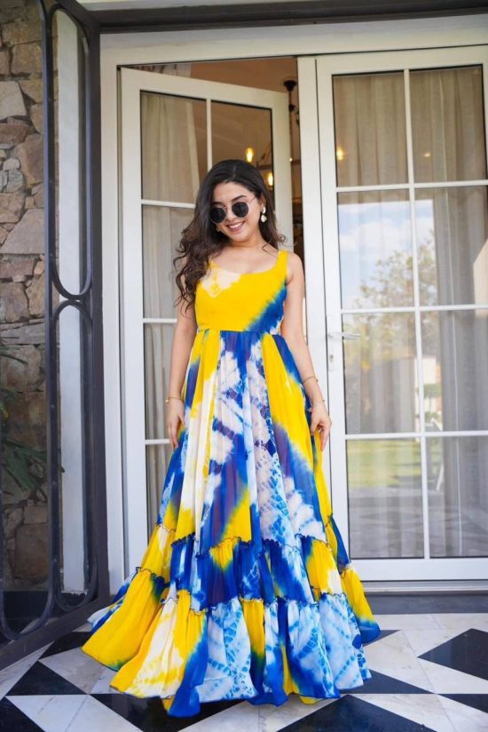 Tie-Dye Maxi Dress