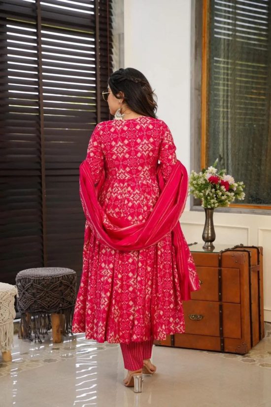 Flared Anarkali Kurta Set