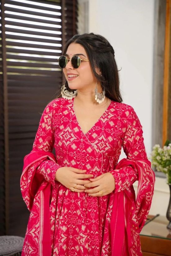 Flared Anarkali Kurta Set