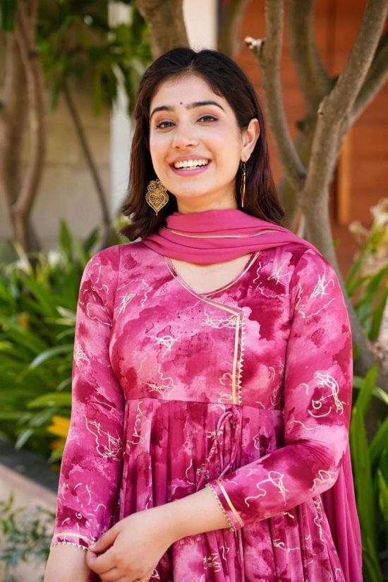 Tie-Dye Flared Kurta Set