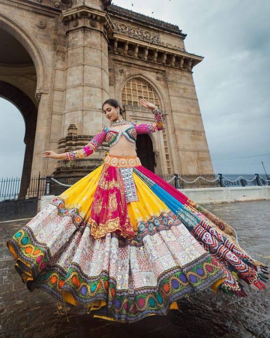 Butter Silk Navratri Lehenga Choli