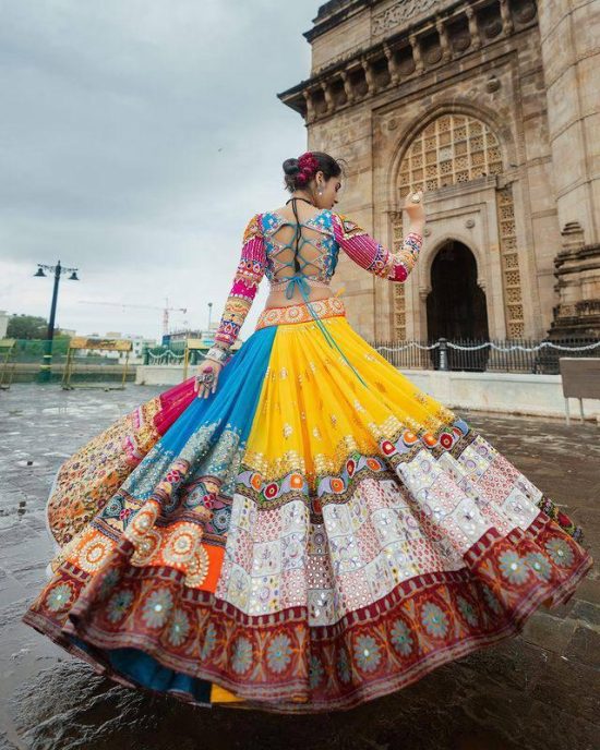 Butter Silk Navratri Lehenga Choli