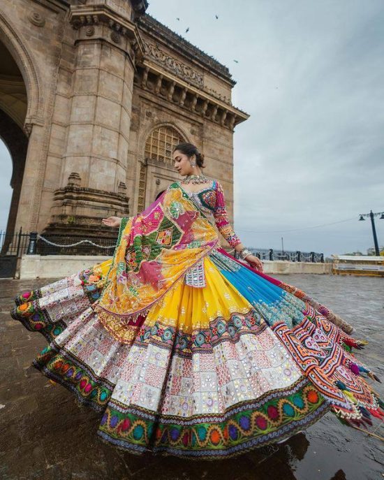 Butter Silk Navratri Lehenga Choli