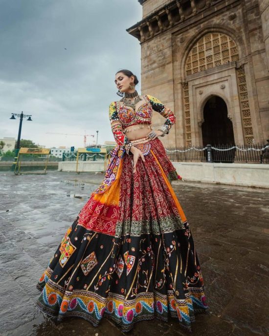 Butter Silk Navratri Lehenga Choli