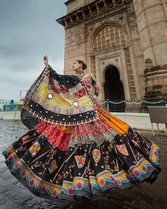 Butter Silk Navratri Lehenga Choli