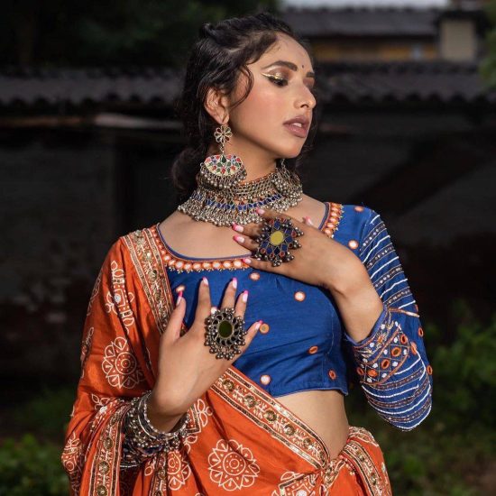 Printed Navratri Lehenga Choli