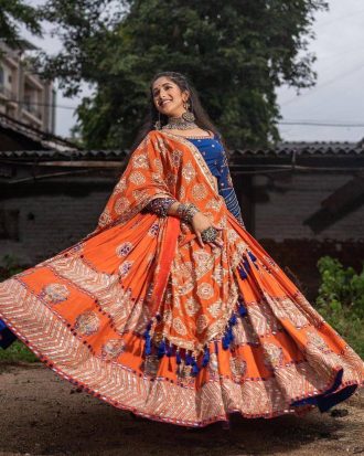 Printed Navratri Lehenga Choli