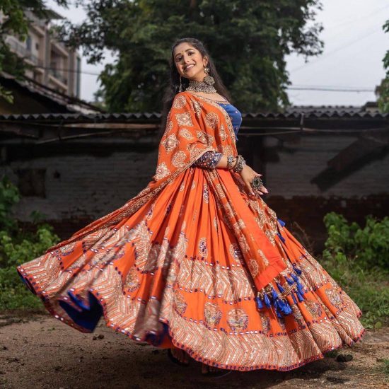 Printed Navratri Lehenga Choli