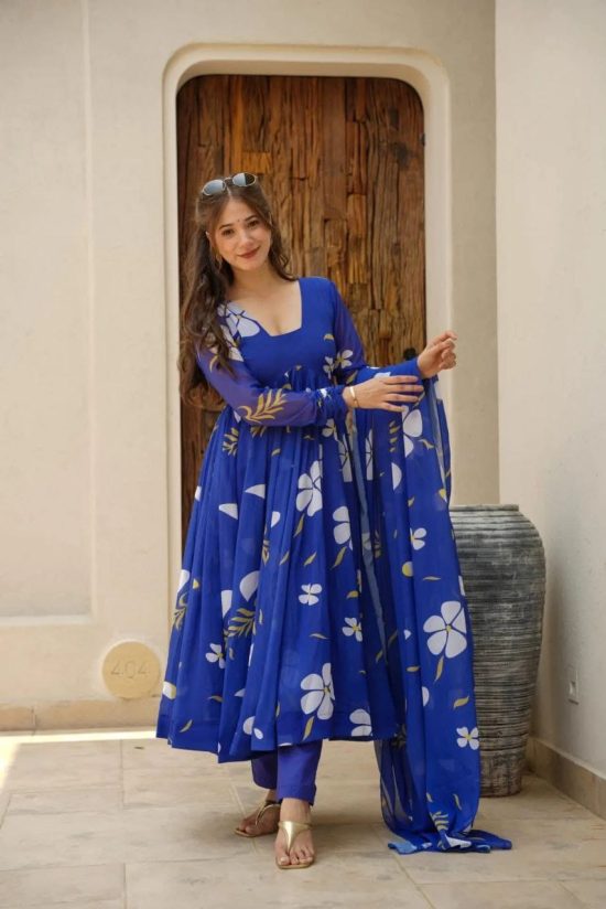 Floral Printed Kurta Set