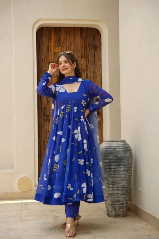 Floral Printed Kurta Set