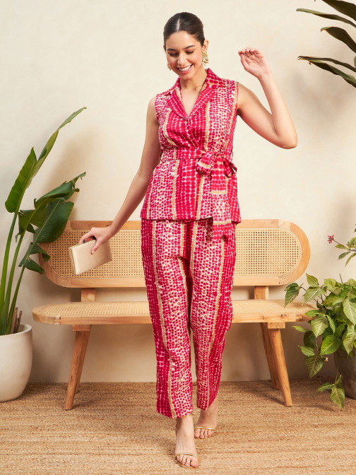 Little Wish - Linen Blazer & Trousers Two-Piece Set ? Chic & Minimalist