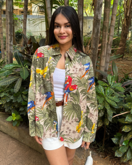 Little Wish - Printed Cotton Shirt ? Versatile & Timeless Design