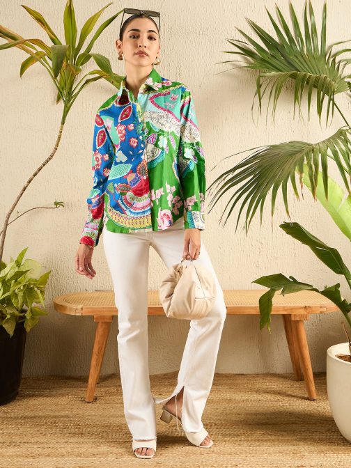 Little Wish - Printed Cotton Shirt ? Lightweight & Versatile