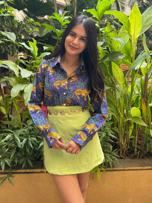 Little Wish - Printed Cotton Shirt ? Perfect for Work & Play