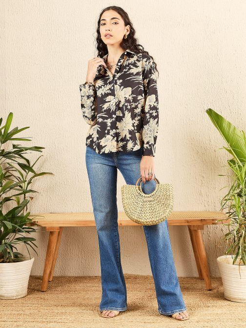 Little Wish - Printed Cotton Shirt ? Timeless & Relaxed Fit