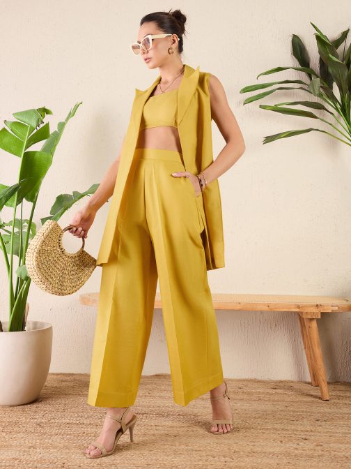 Little Wish - Three-Piece Linen Co-Ord Set ? Elegant & Effortless Look
