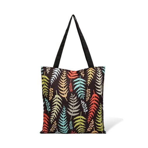 Trendy Cotton Canvas Tote Bag | Lightweight & Reusable for Everyday Essentials