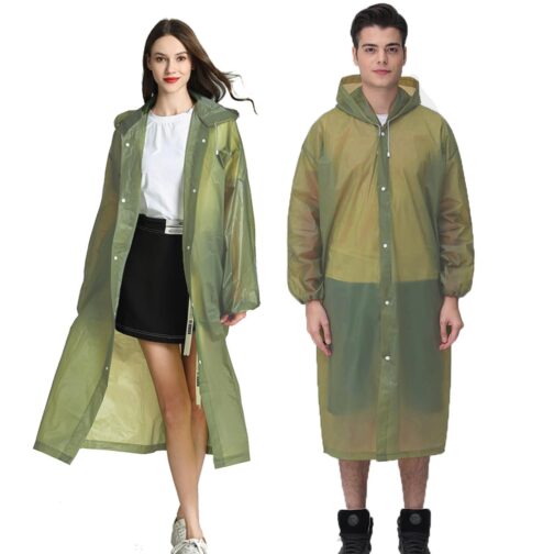 Best Hooded Rain Jacket for Men, Women & Kids – Portable Waterproof Outdoor Coat with Universal Fit & Stylish Design
