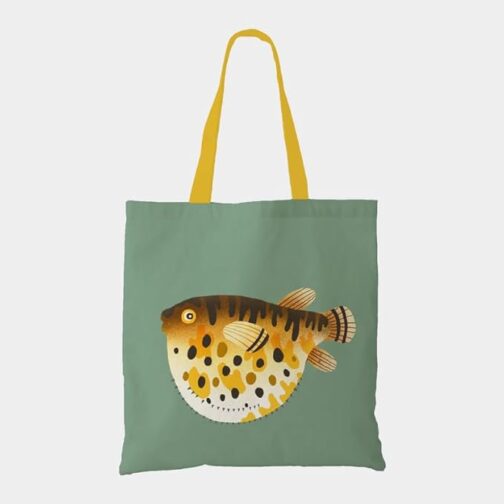 Ocean Fantasy Tote – Reusable Cotton Bag for Her