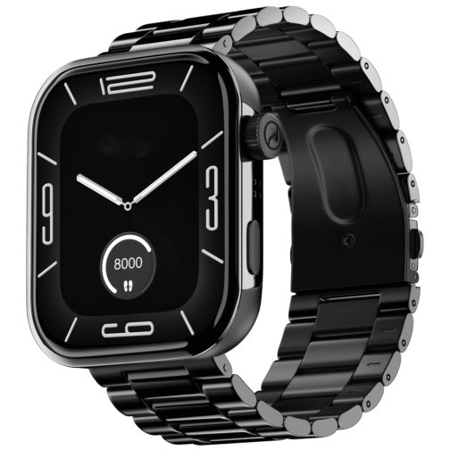 ColorFit Pro 5 Max – Ultra-Premium Black Smart Watch with AMOLED Display, BT Calling & VO2 Max Analysis