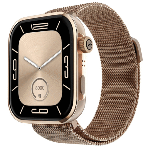 Rose Link ColorFit Pro 5 Max Luxury Edition – AMOLED Display, Smart Workout Analytics & Rapid Sync