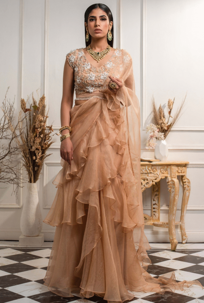 Georgette Ready To wear Saree