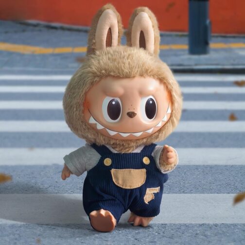 fficial Labubu "Dress Be Late" Vinyl Plush Doll | The Monsters Collectible Designer Art Toy for Modern Decor - Image 2