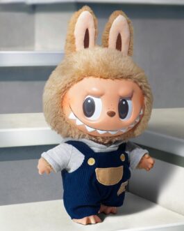 fficial Labubu "Dress Be Late" Vinyl Plush Doll | The Monsters Collectible Designer Art Toy for Modern Decor